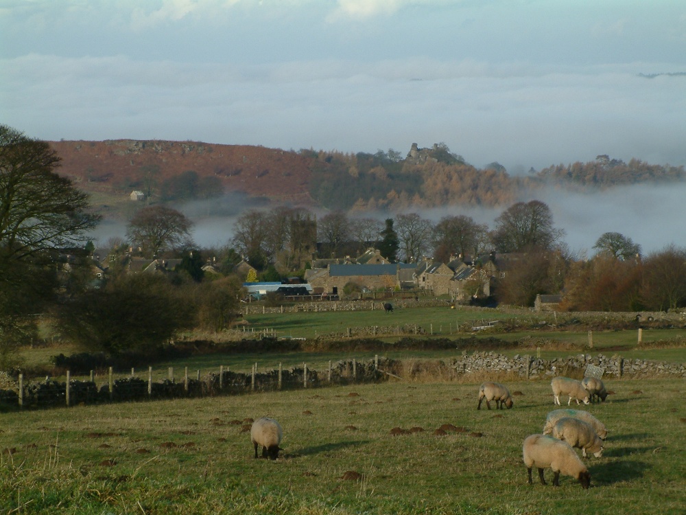 Photograph of Looking over Elton in the Peak District