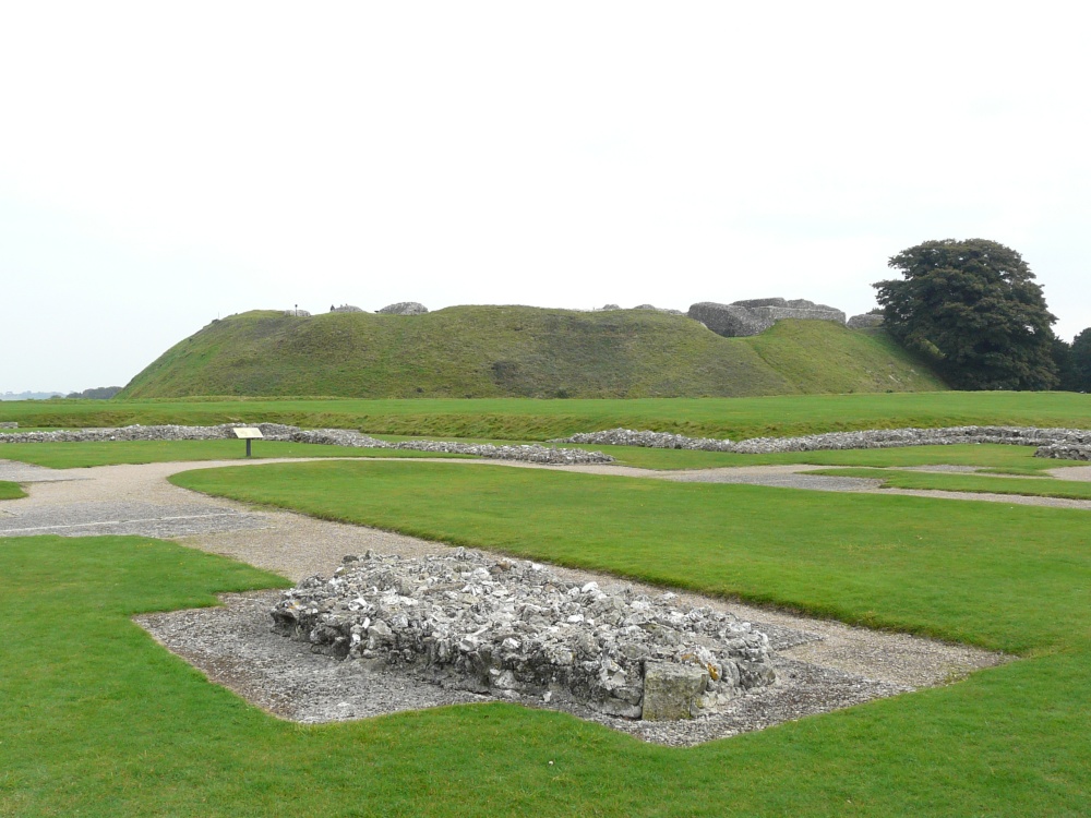 Old Sarum and Cathedral, Salisbury, Wiltshire