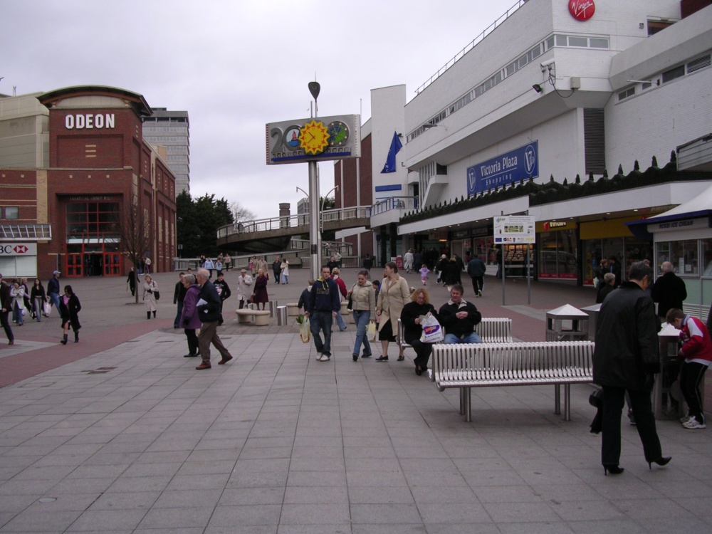 Town Centre, Outside Odeon, Southend-on-Sea, Essex