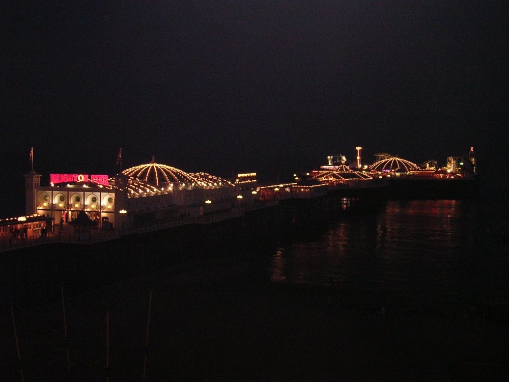 Brighton Pier at Night