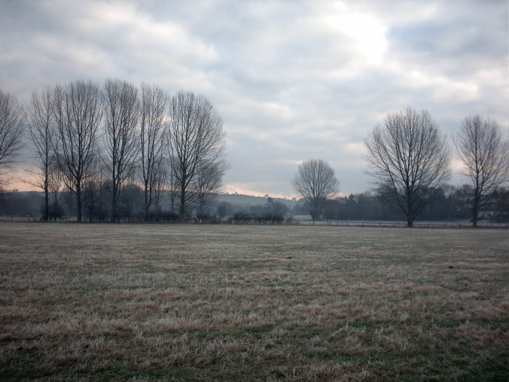 Farmland around the village of Great Wishford, Wiltshire