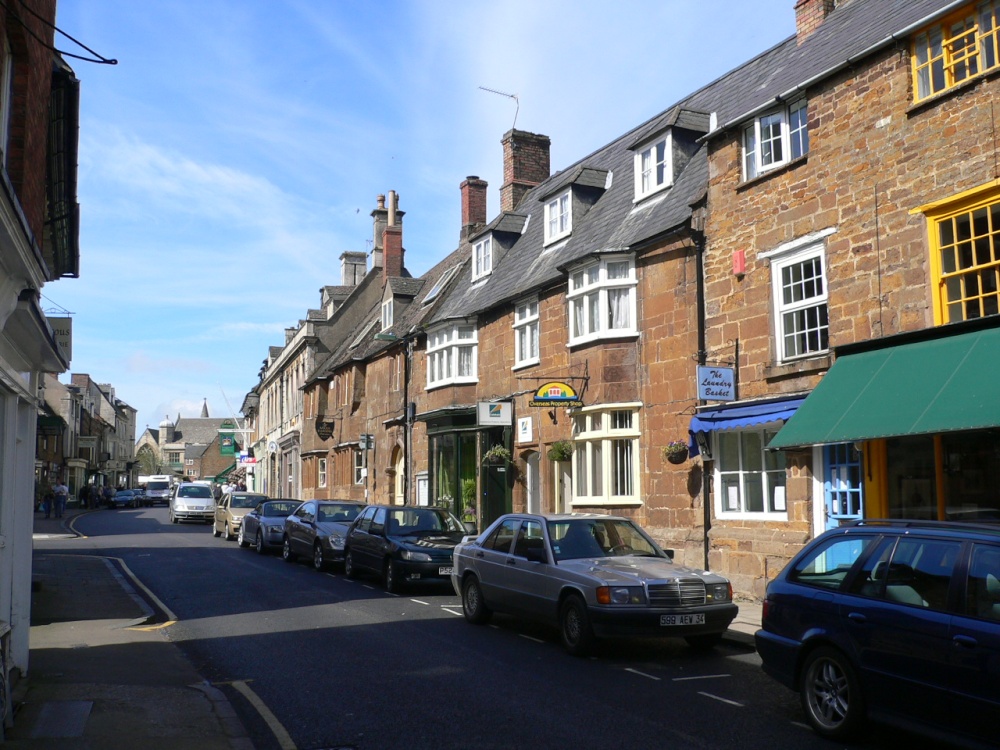 Photograph of Shops on High Street East, Uppingham, Rutland
