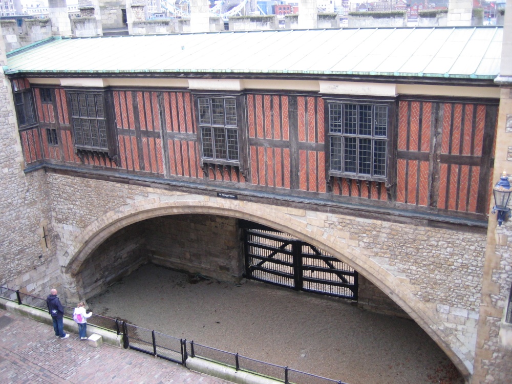 Tower of London. Traitor's gate
