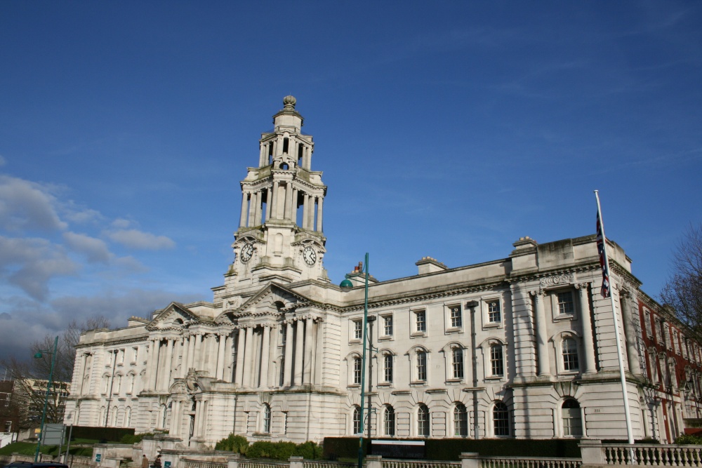 Photograph of Stockport Town Hall