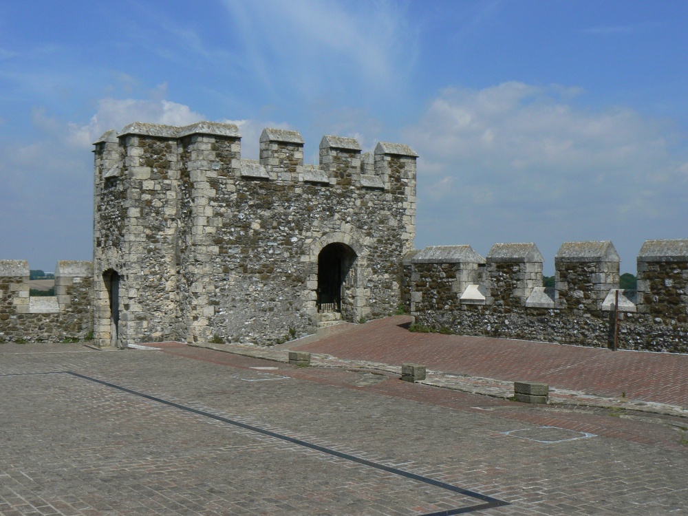 On Top of Dover Castle's Keep