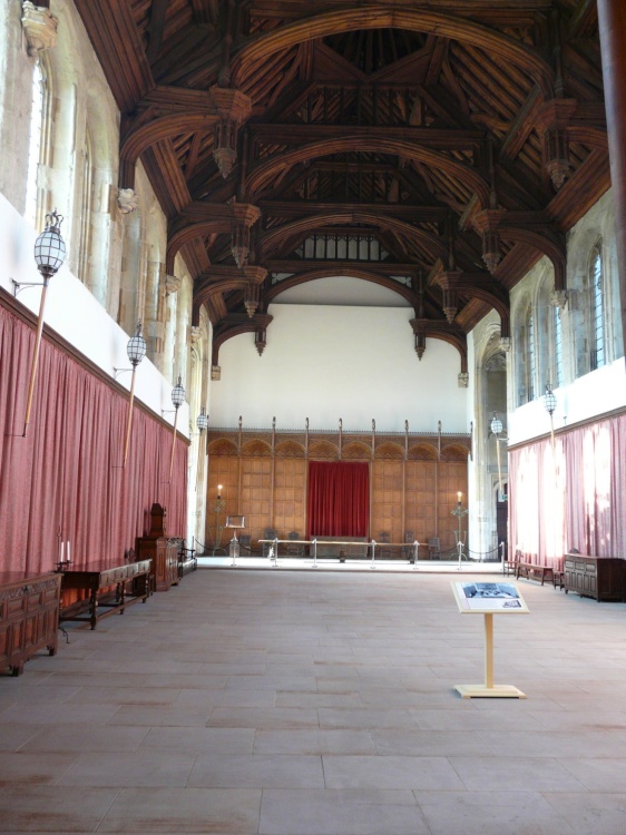 The great hall, Eltham Palace in Greater London