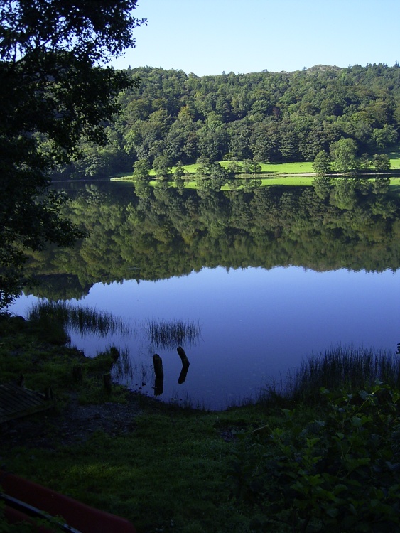 Septermber Morning reflections on Grasmere.
