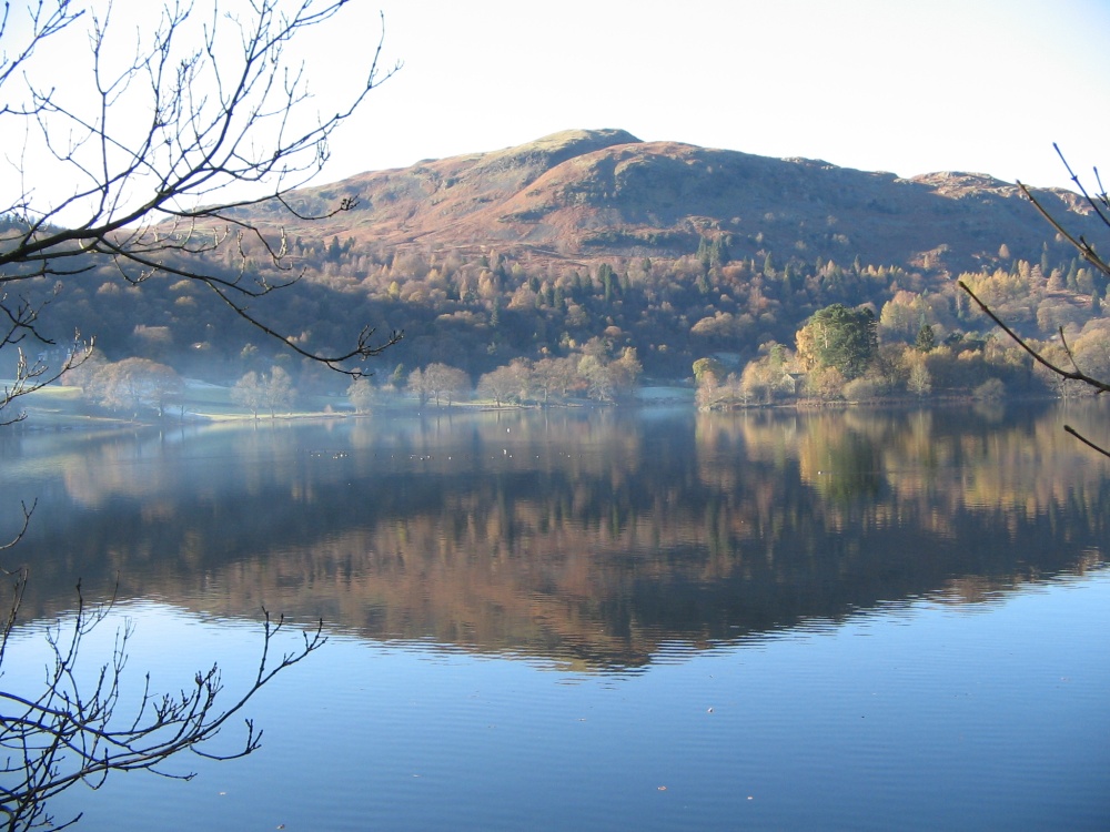 Grasmere, Cumbria on a cold November afternoon.