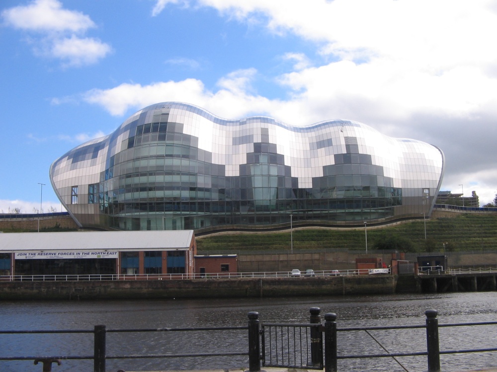 Sage Centre Gateshead from Newcastle Quayside