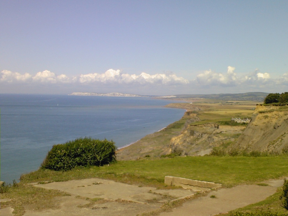 View from Blackgang chine, Isle of Wight