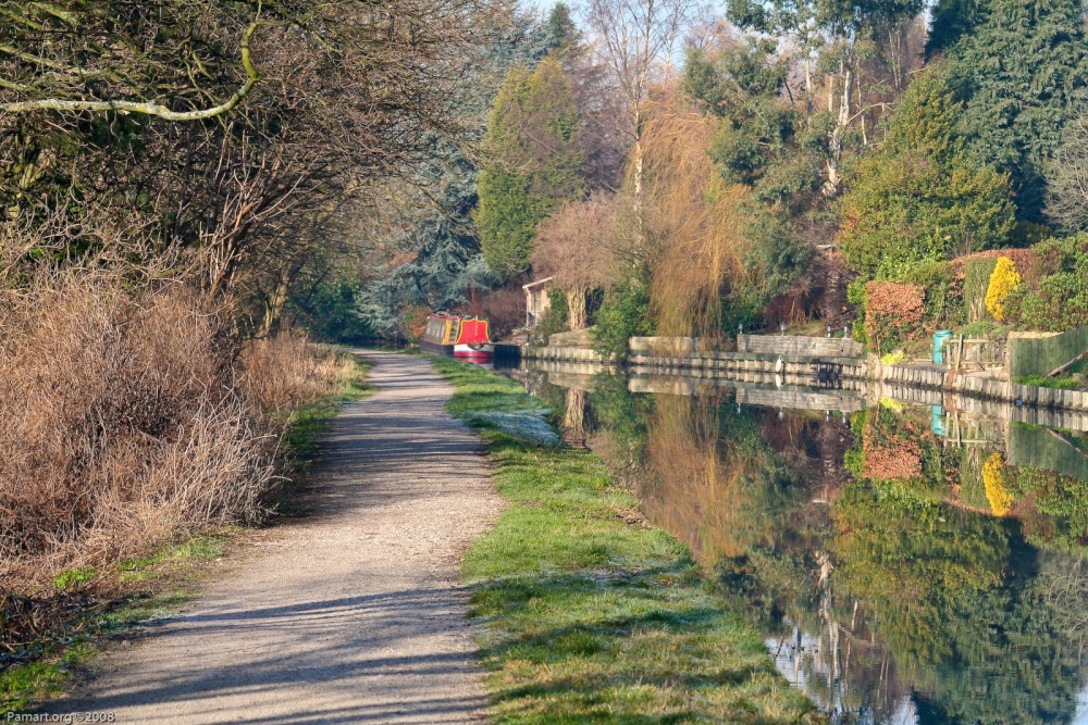 The Canal, near Bingley in Yorkshire