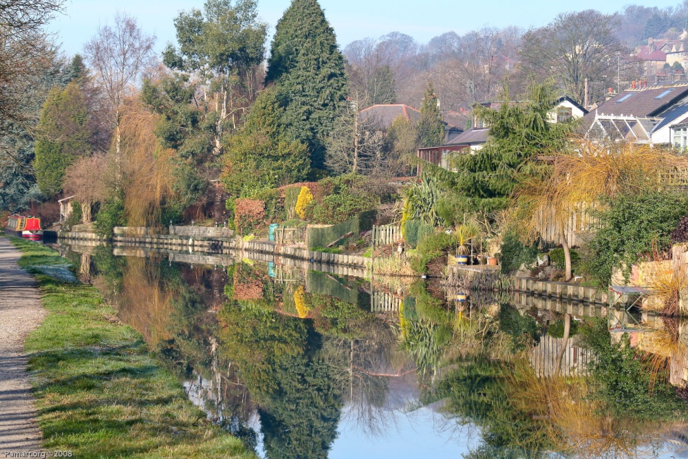 The Canal, near Bingley in Yorkshire