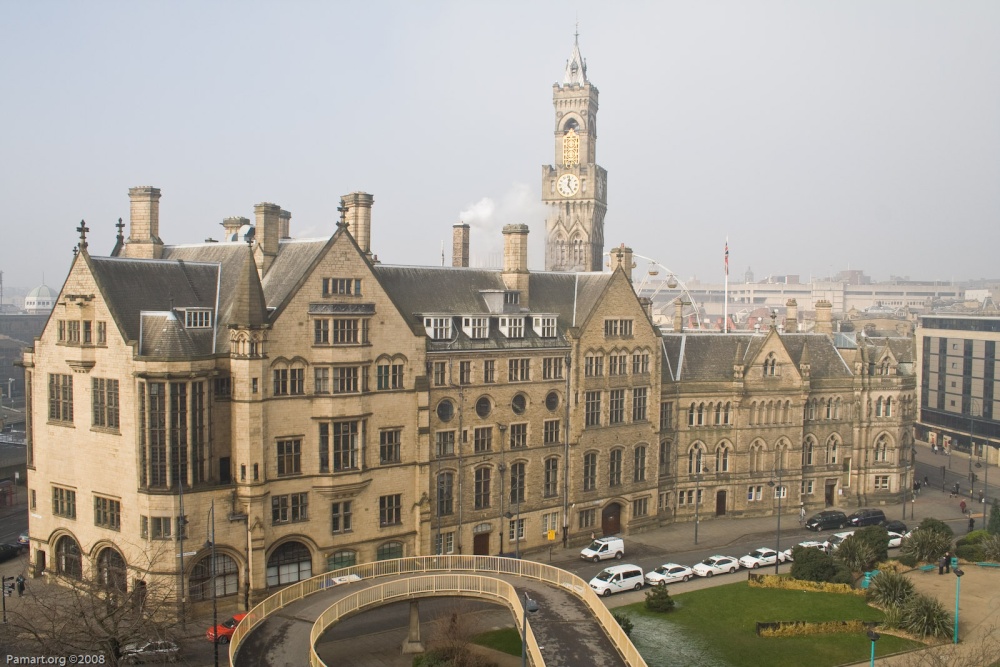 Bradford Town Hall, West Yorkshire