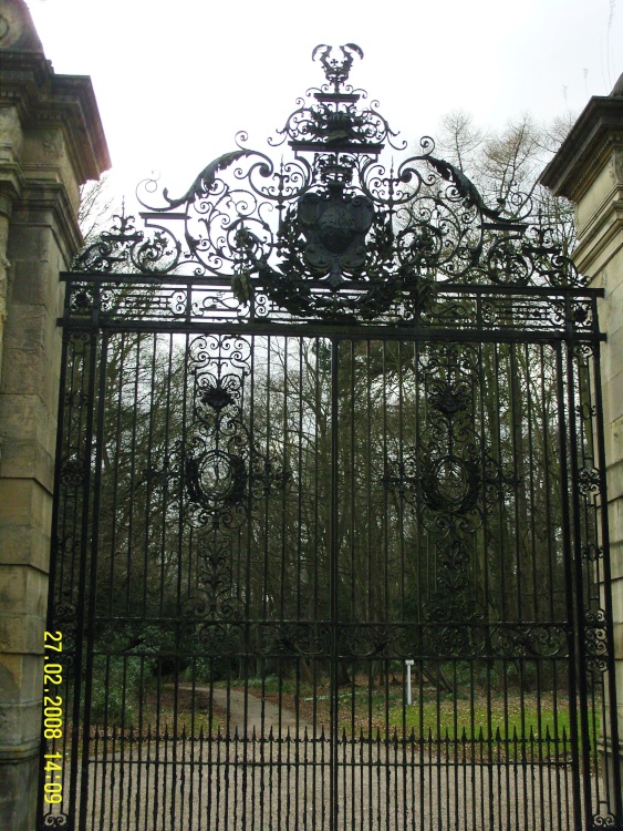 Lion Gates, Welbeck Abbey, Worksop, Nottinghamshire