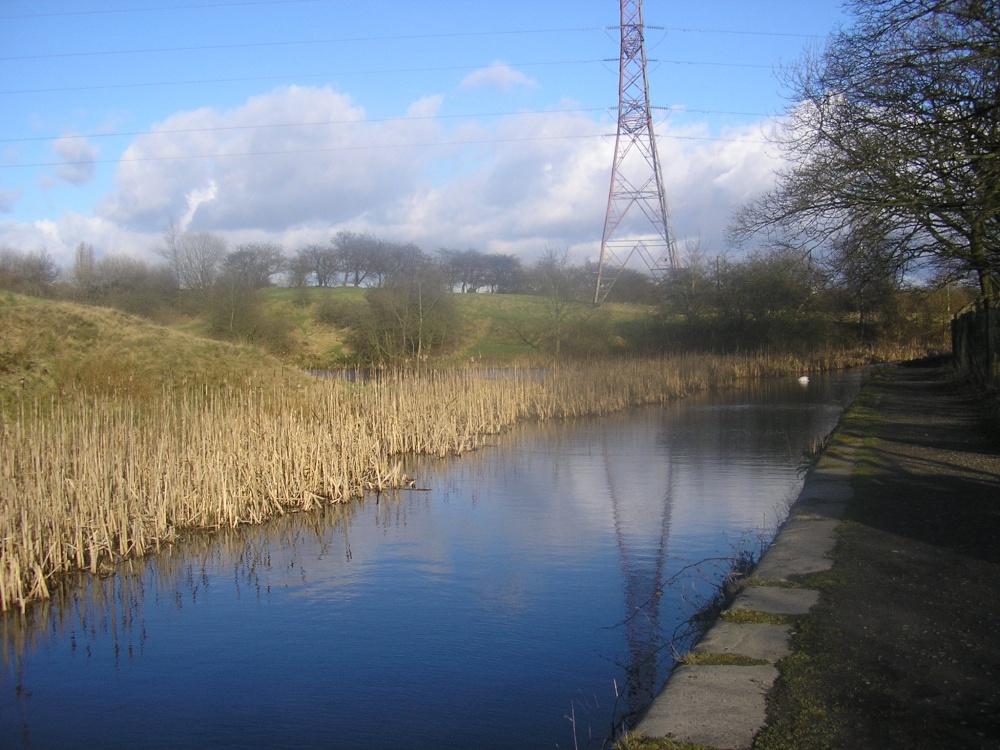 Canal next to Dingle Lodge, Radcliffe, Greater Manchester
