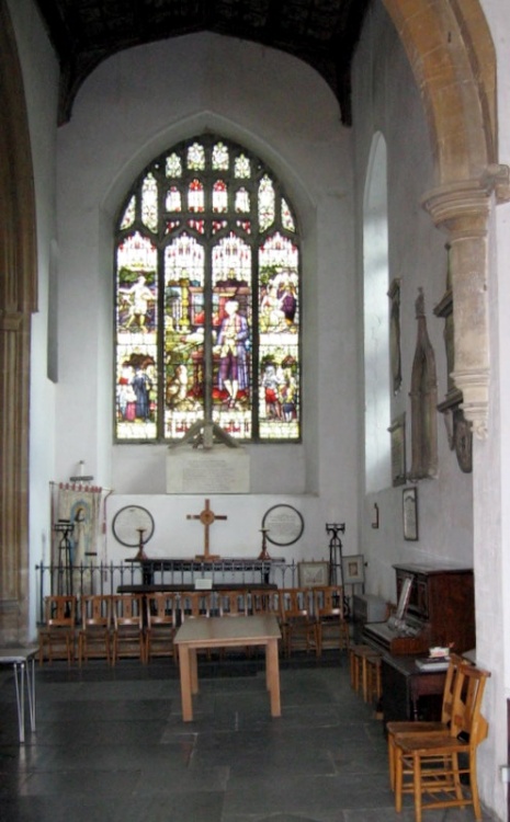 Inside Dereham Parish Church, Norfolk