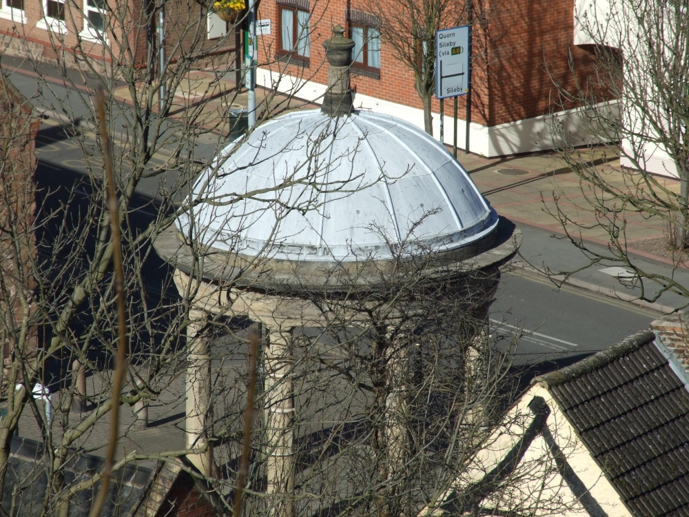 The Butter Market from the castle, Mountsorrel, Leicestershire