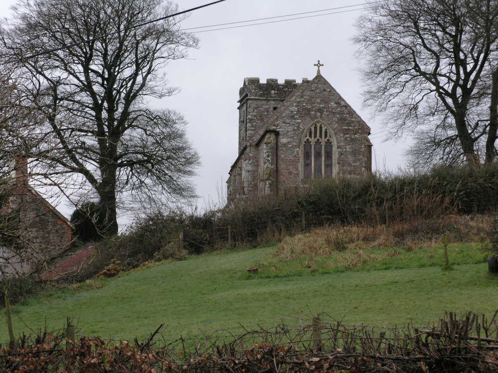 Photograph of St Peter's church, Twitchen, Devon