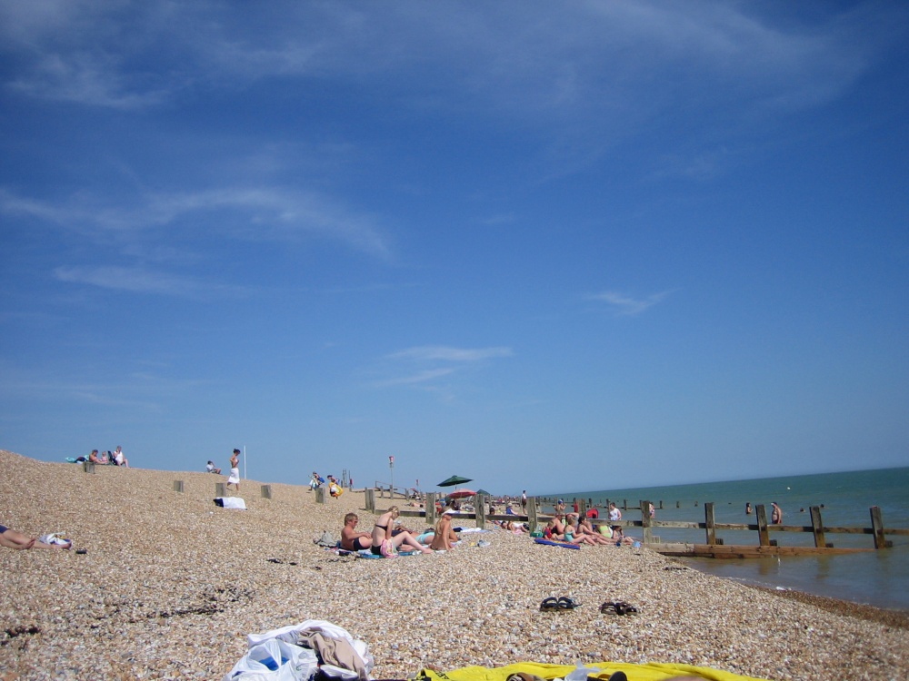 Hastings beach, East Sussex