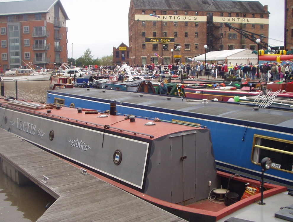 Vectis at Gloucester Docks