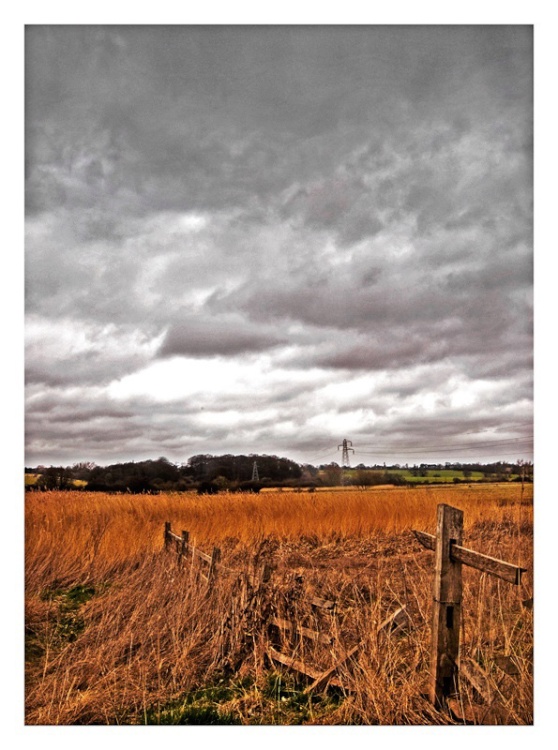 Dedham Vale on a cloudy Saturday