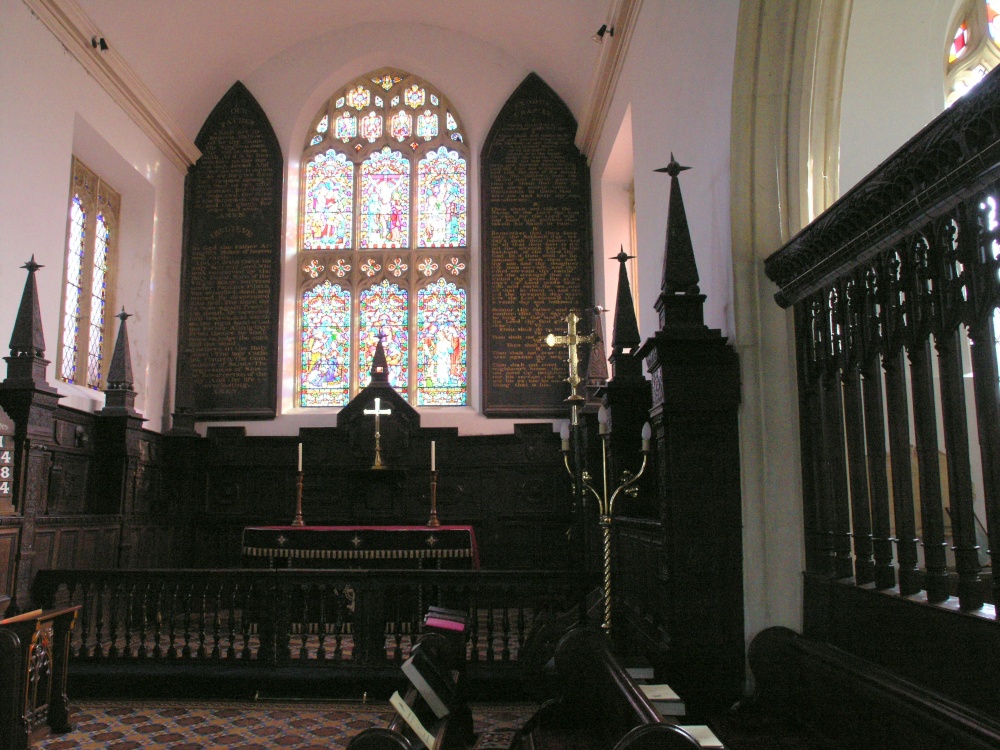 Interior North Molton church, Devon