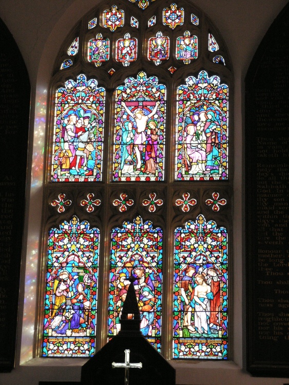 North Molton Church window
