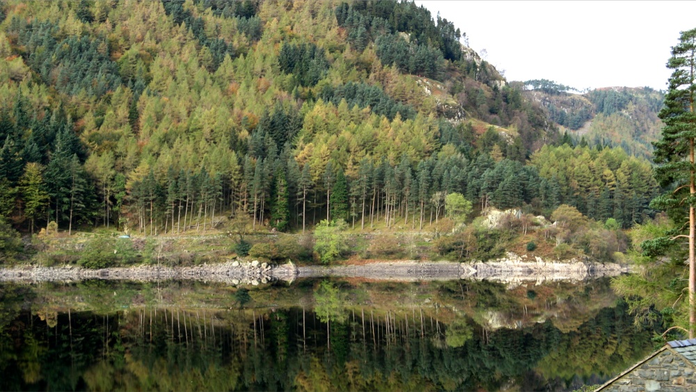 Autumn on Thirlmere, Cumbria.