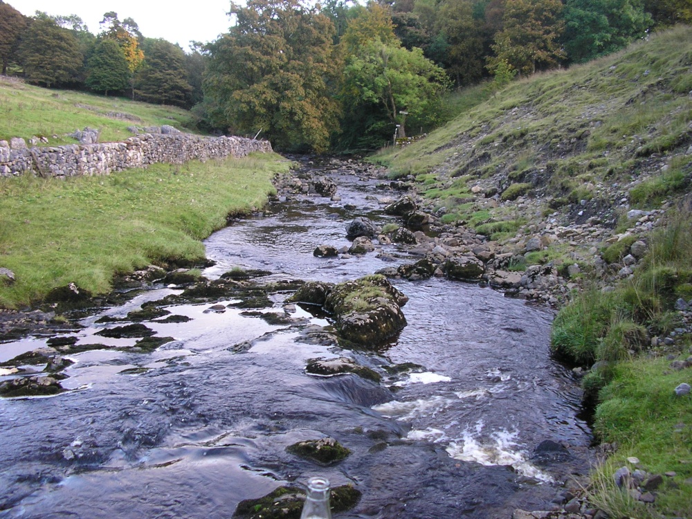 Photograph of Down Oughtershaw Beck