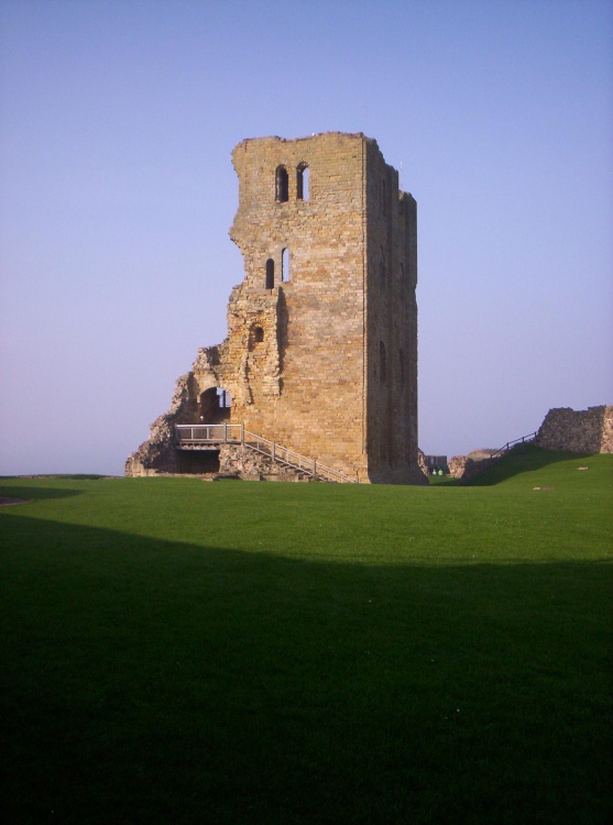 Main tower, Scarborough Castle, North Yorkshire