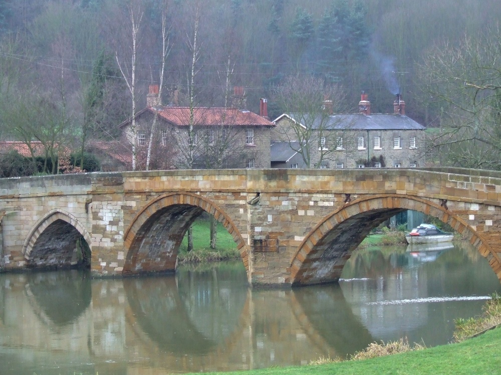 The bridge at Kirkham, North Yorkshire