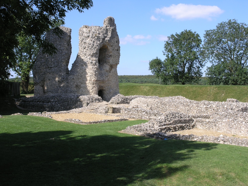 The keep, Ludgershall Castle, Wiltshire