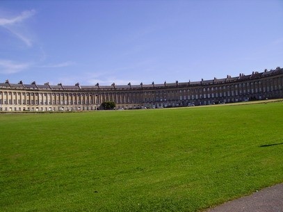 Royal Crescent in Bath, Somerset.
