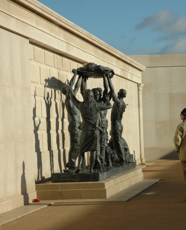 Carrying the Wounded, Alrewas, Staffordshire