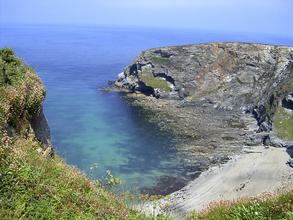 Photograph of The Cliffs and Coast nr Portreath, Cornwall.