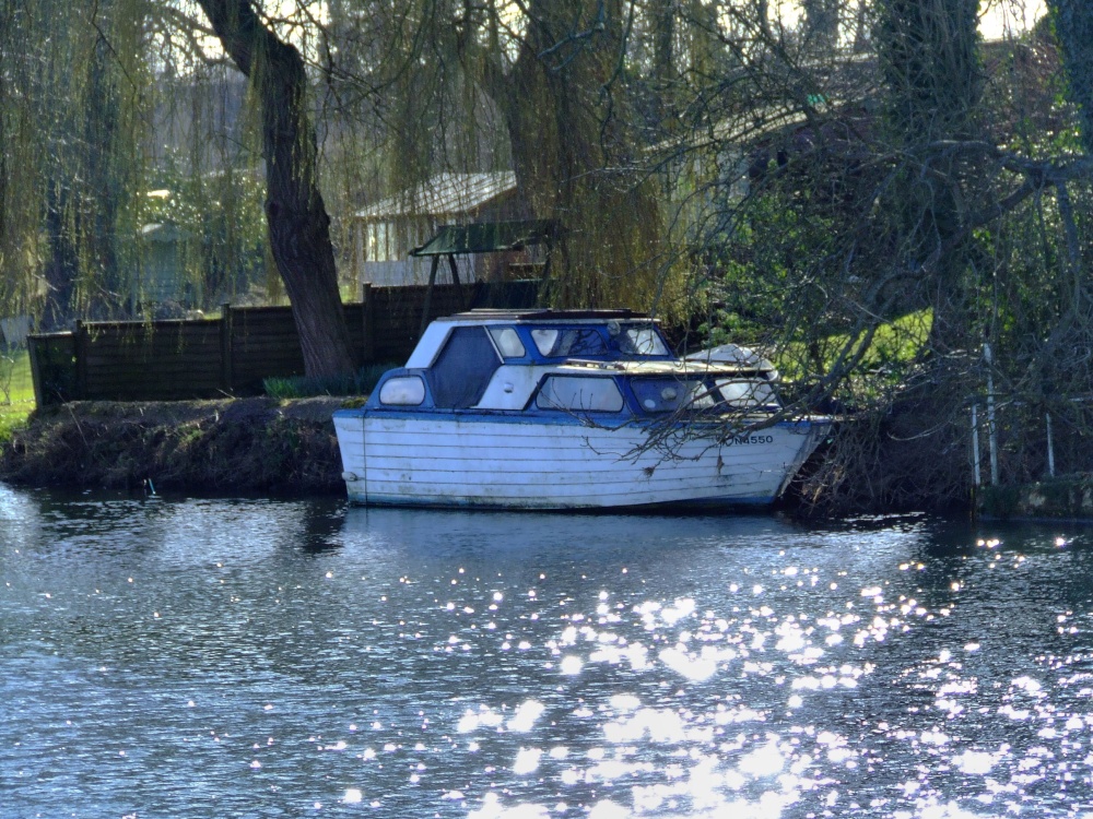 The river Nene at Sutton, Cambridgeshire