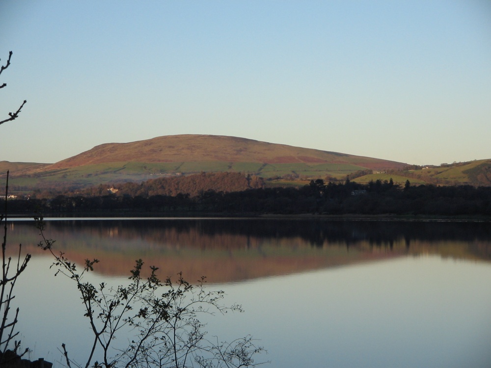 Bassenthwaite Autumn Sunset.