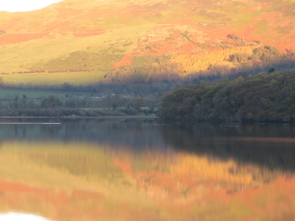 Bassenthwaite Autumn Sunset.