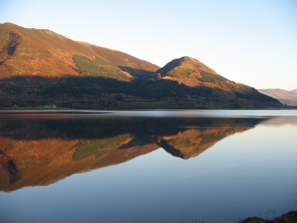 Bassenthwaite Autumn Sunset.