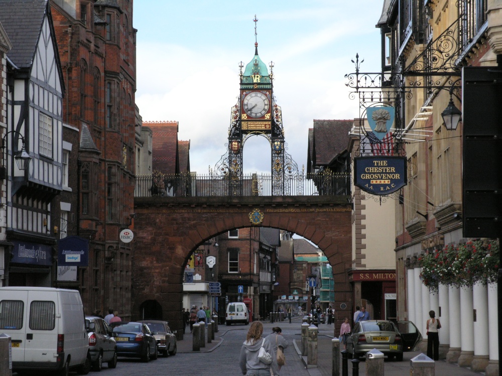 Victoria Diamond Jubilee Clock, Chester, Cheshire