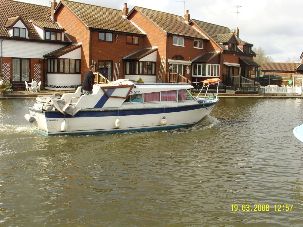 Boat, Wroxham, Norfolk