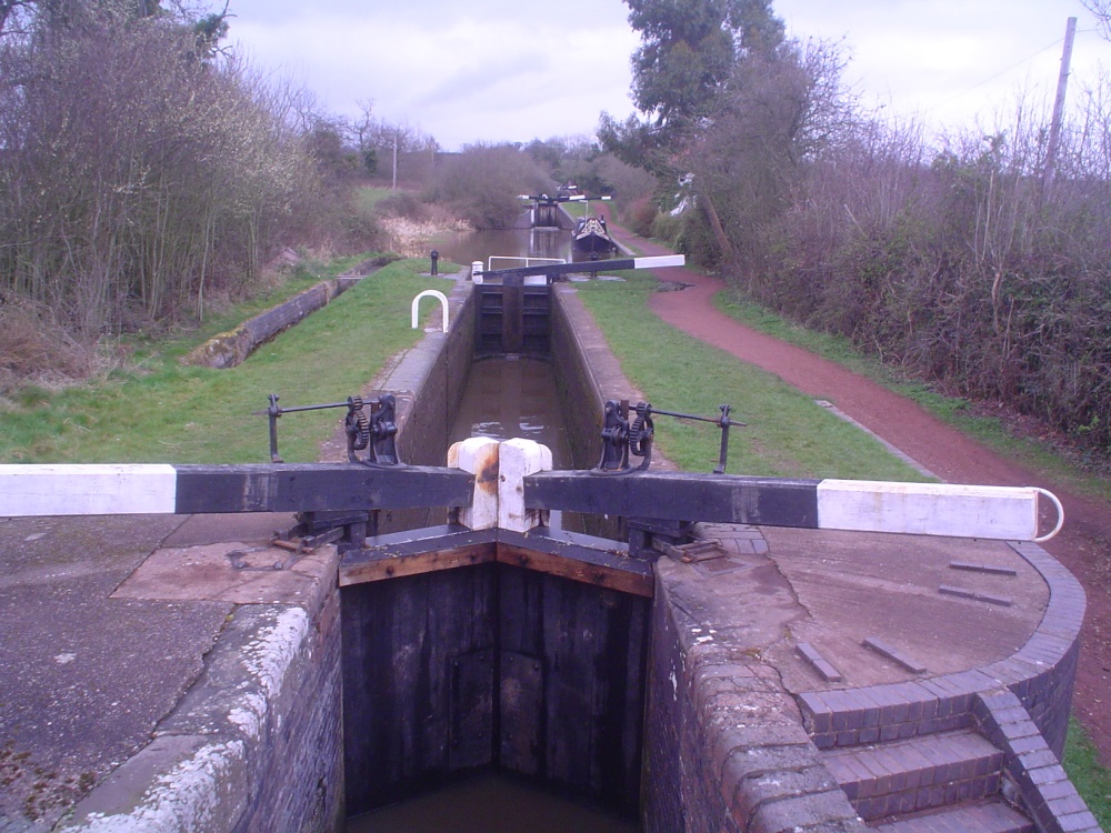 Locks at Tardebigge, Worcestershire