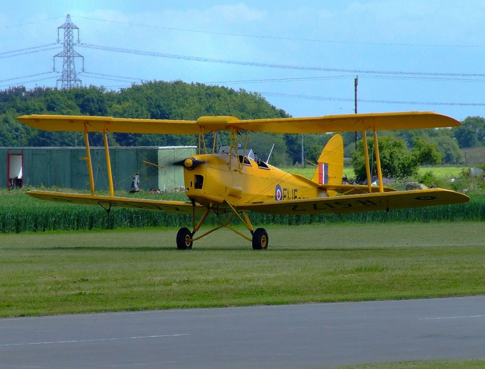 De Havilland Tiger moth, The Real Aeroplane Museum, East Riding of Yorkshire