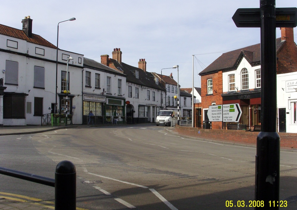 Market Square, Tuxford, Nottinghamshire