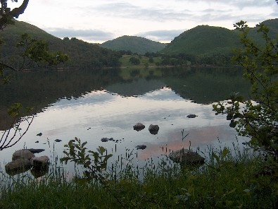 Lakeside near sunset