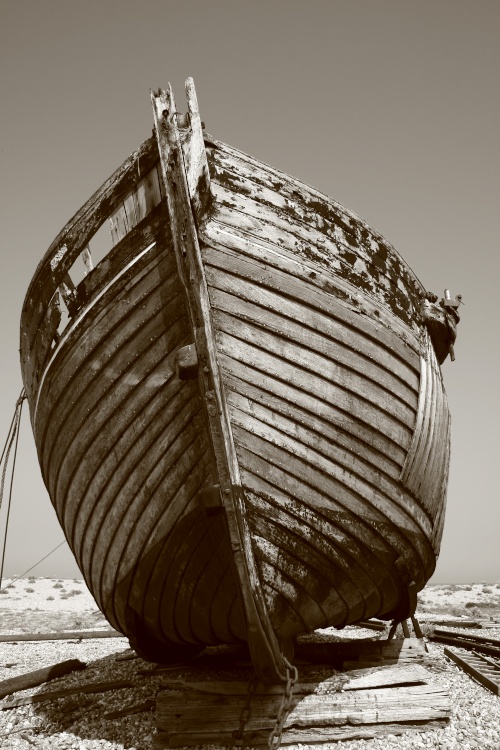 Abandoned fishing industry Dungeness