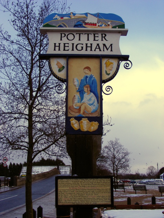 Village Sign, Potter Heigham, Norfolk