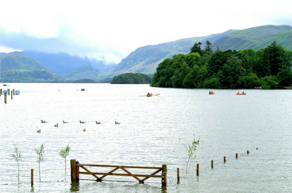 Derwentwater,Keswick, Cumbria. Looking towards Borrowdale.