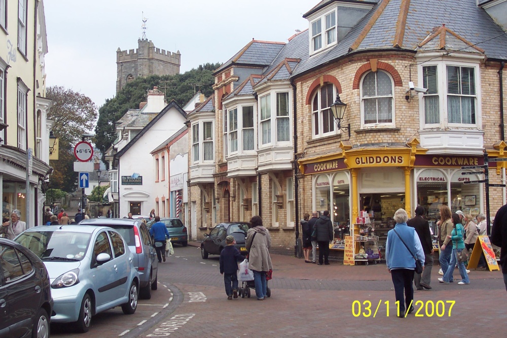 Street Scene, Sidmouth, Devon