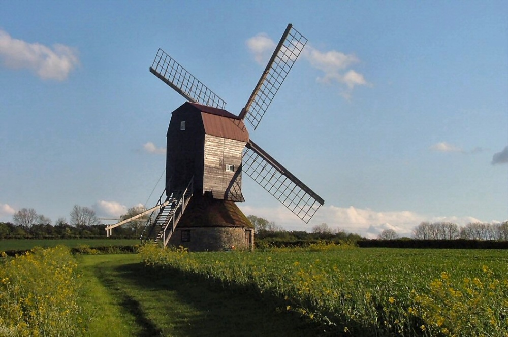 Photograph of Stevington Windmill, Bedfordshire